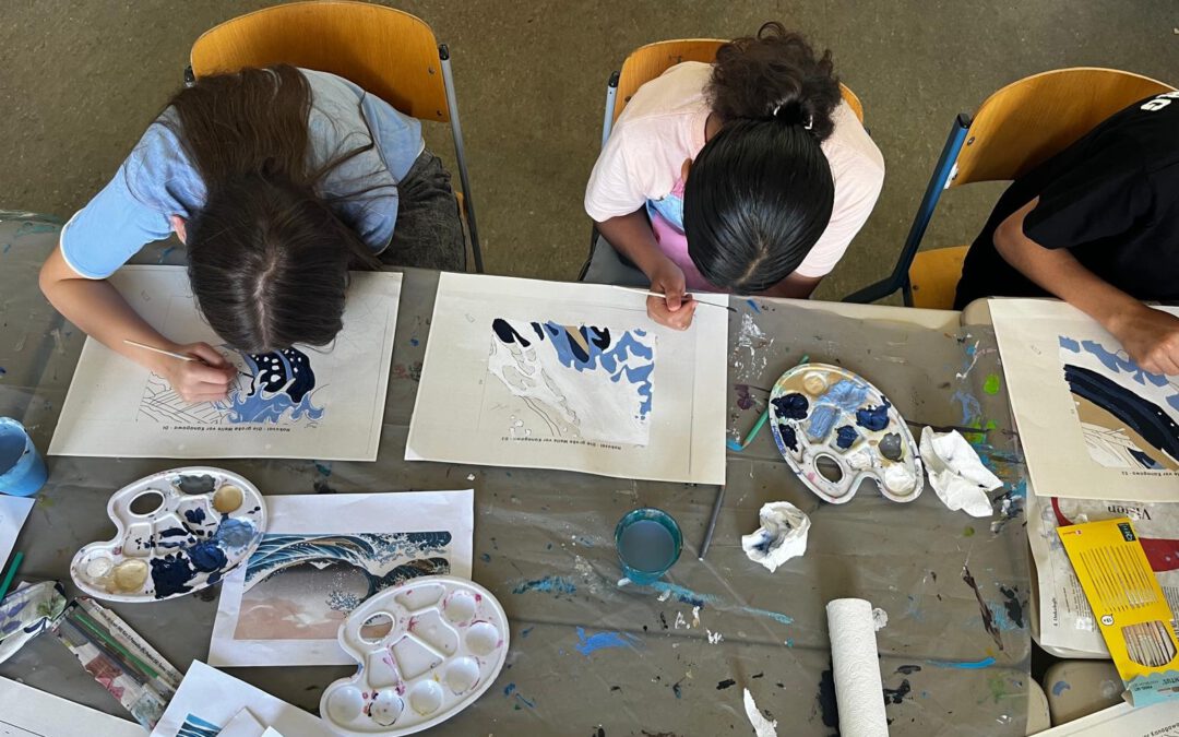Projekttage: Wir verschönern das Schulhaus